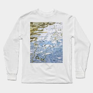 Lake Story - water painting Long Sleeve T-Shirt